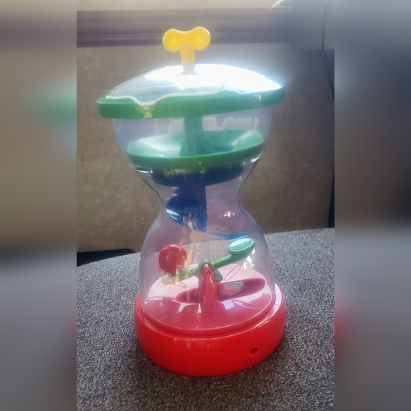M&Ms Spiral Slide Hour Glass Candy Dispenser - Picture 3 of 3